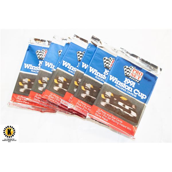 PRO SET WINSTON CUP 8 SEALED PACKS