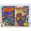 DC STARHUNTER #1, 2 COMIC LOT