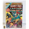 Image 1 : MARVEL GIANT SIZE CAPTAIN AMERICA #1 COMIC
