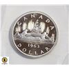 Image 1 : 1963 SILVER CANADA $1 DOLLAR COIN