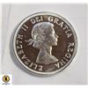 Image 2 : 1964 SILVER CANADA $1 DOLLAR COIN