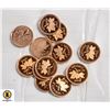Image 1 : LOT OF VARIOUS CANADIAN 1 CENTS COINS