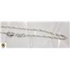 SILVER 25 INCHES NECKLACE