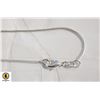 Image 1 : SILVER 26 INCHES NECKLACE