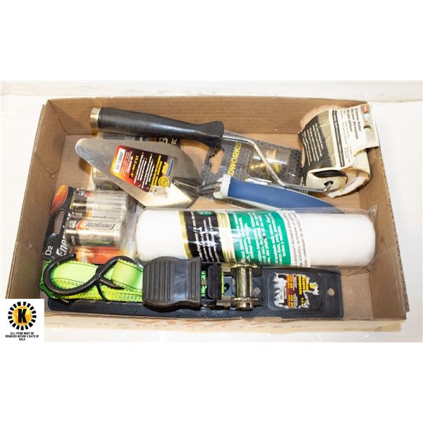 FLAT OF NEW COMMON HOME USE ITEMS