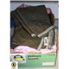 Image 1 : LARGE BOX FULL OF QUALITY FABRICS AND MATERIALS
