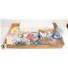 FLAT WITH MCDONALDS BEANIE BABIES SOLD WITH CARDS