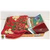 Image 1 : CHRISTMAS ITEMS INCL DVDS,NEW LINEN+HALLMARK DECO