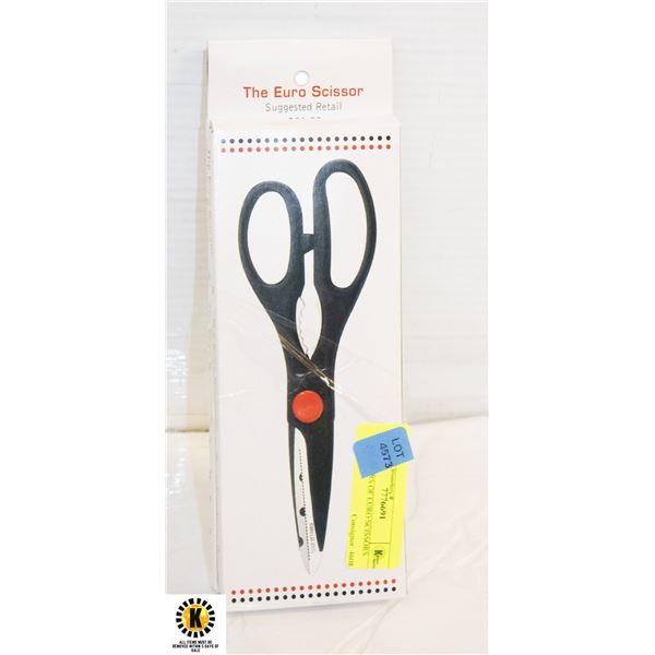2 NIB PAIRS OF EURO SCISSORS