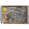 Image 1 : FLAT WITH ASSORTMENT OF LARGE NUTS & BOLTS