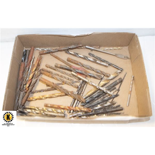 FLAT WITH LARGE DRILL BITS