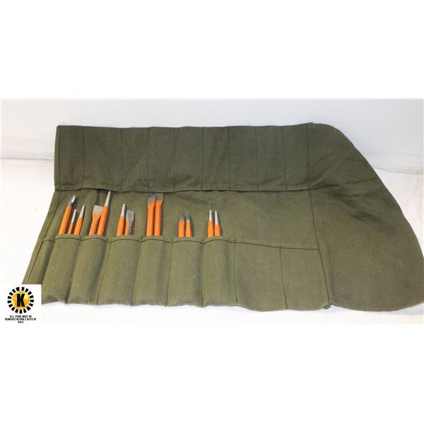 13PC SET OF VARIOUS PUNCHES