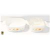 Image 1 : 3 PIECES VINTAGE CORNING WILDFLOWER CASSEROLES