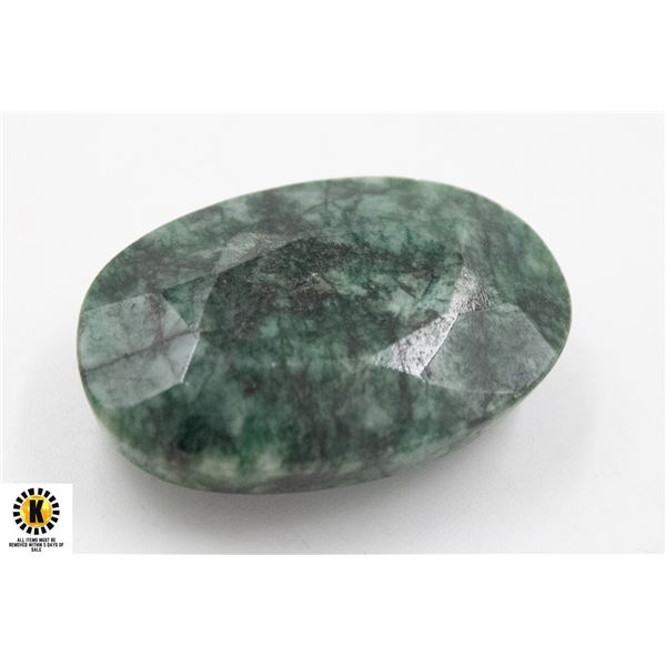 #41-GREEN EMERALD GEMSTONE 81.75 CT