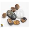 Image 1 : #17- MOONSTONE ,TIGER EYE ,LABRADORITE 137.75 CT