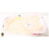 LOT OF 8 NEW BABY CLOTHING PIECES,