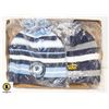 TWO NEW ADULT WINTER TOUQUES - ONE