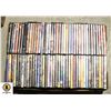 LARGE FLAT WITH APPX 78 DVD MOVIES