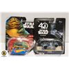 Image 1 : STAR WARS HOT WHEELS - THE FIGHTER AND JABBA THE