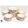 Image 1 : FISHER CERAMIC POPCORN PARTY SET 1 LG 4