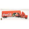 Image 1 : COCA COLA BRAND MATCHBOX SEMI TRUCK AND TRAILER