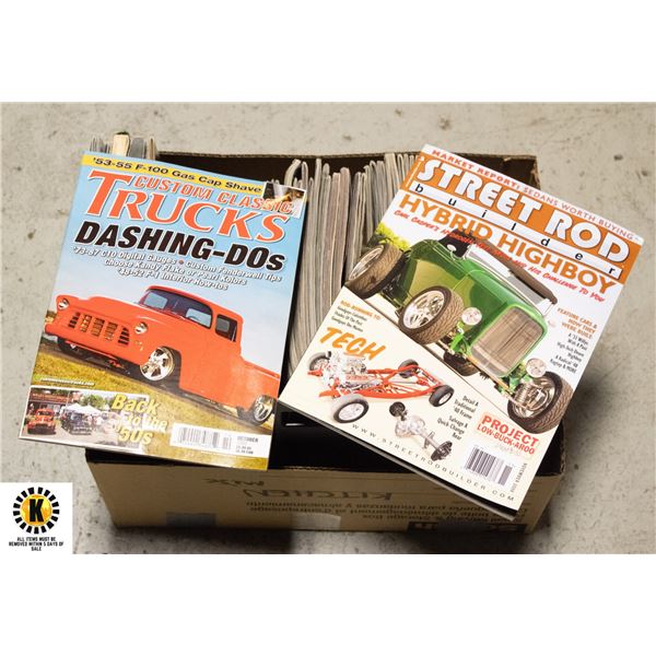 ESTATE BOX WITH OVER 50 HOT RODDER AND