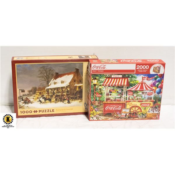 MASTERPIECES "COCA COLA STAND" PUZZLE