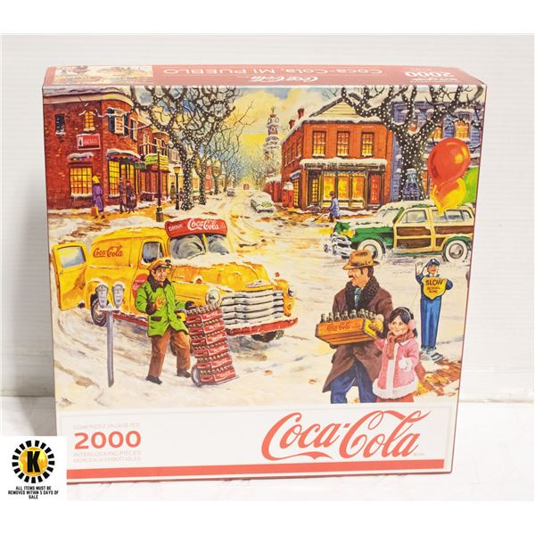 2010 COCA COLA "HOMETOWN VILLAGE" PUZZLE