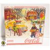 Image 1 : 2010 COCA COLA "HOMETOWN VILLAGE" PUZZLE