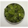Image 1 : 19)  LOT OF 73.9 CT OF RAW PERIDOT GEMSTONES.