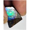 Image 1 : 15)  NATURAL BLUE/PURPLE FIRE AMMOLITE FREE FORM
