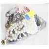 Image 1 : LARGE BAG FULL OF ESTATE JEWELRY-ESTATE