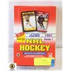 Image 1 : 1991 FULL CASE UNOPENED SCORE SERIES 1 WIN A SIGNE