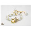 #94-FIRE WHITE OPAL BRACELET (MIXICO OP)