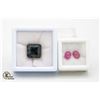#172-HEATED RUBY 4.0CT & BLUE SAPPHIRE 17.10CT