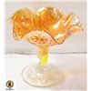 Image 1 : TALL CARNIVAL GLASS COMPOTE