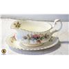 Image 1 : ROYAL ALBERT FINE CHINA "MOSS ROSE" GRAVY BOAT S