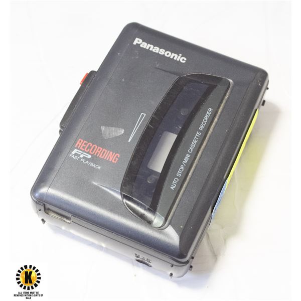 PANASONIC WALKMAN WITH RECORDING