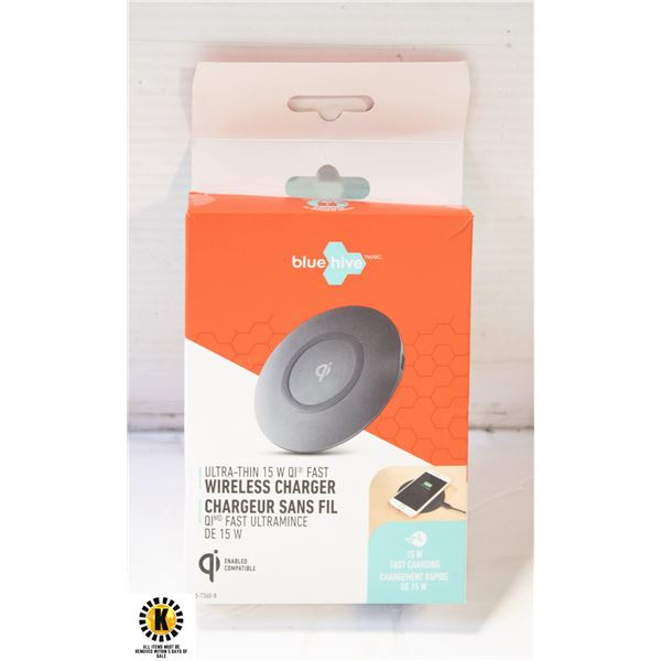 ULTRA THIN 15W ULTRA FAST WIRELESS CHARGER