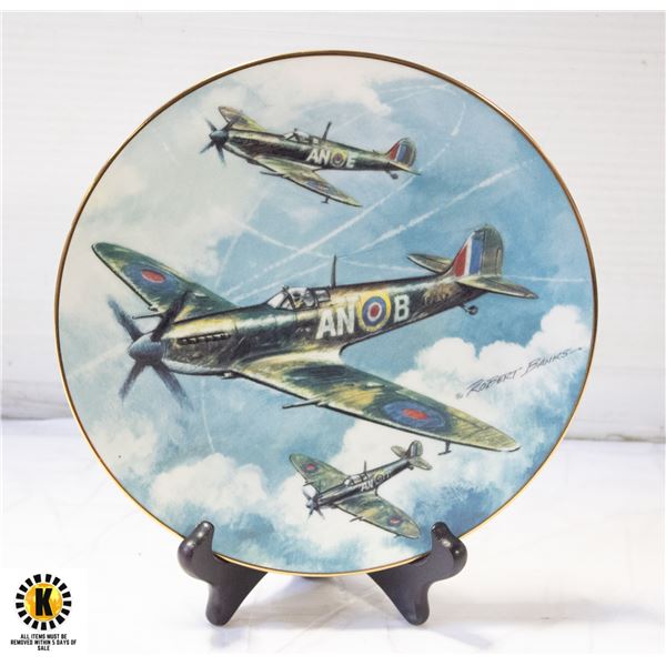 "LEGENDS OF FLIGHT"COLLECTORS PLATE SPITFIRE