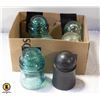 Image 1 : LOT OF 6 VINTAGE INSULATORS