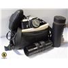 Image 1 : PENTOX SPOTMATIC CAMERA WITH EXTRA LENS