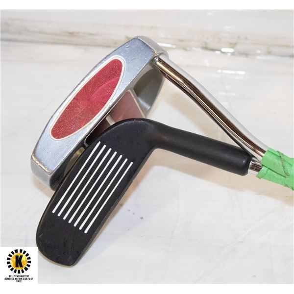 BUNDLE OF 2 CLUBS + PUTTER + OTHER