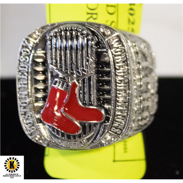 2013 BOSTON RED SOX REPLICA DAVID ORTIZ WORLD