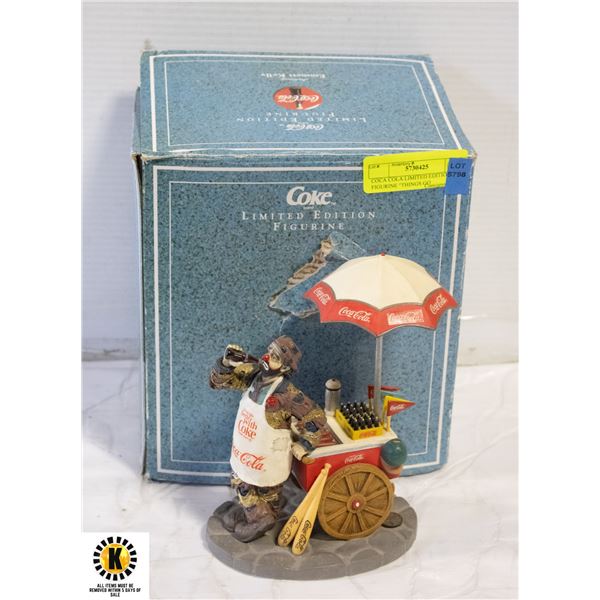 COCA COLA LIMITED EDITION FIGURINE "THINGS GO