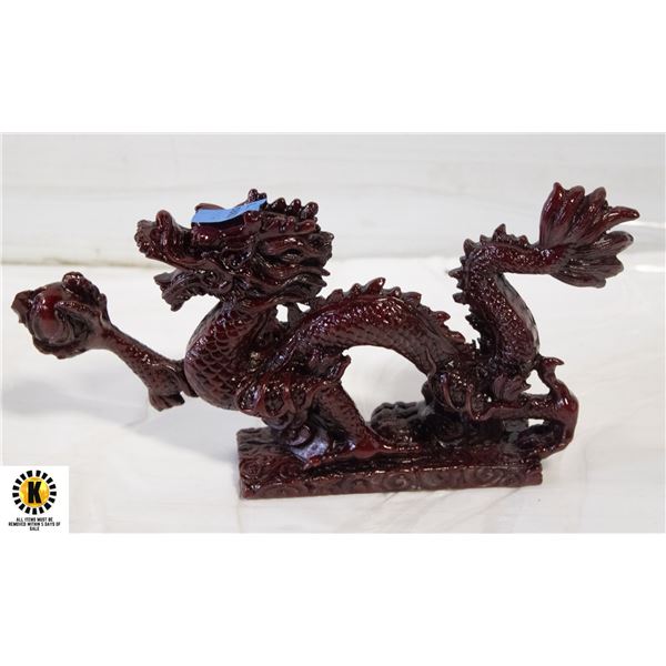 RED DRAGON STATUE