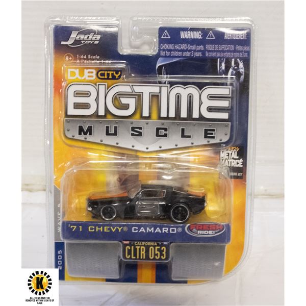 NEW DUB CITY BIGTIME MUSCLE 71 CHEVY CAMARO