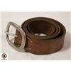 Image 1 : VINTAGE AMERICAN EAGLE LEATHER BELT S/P