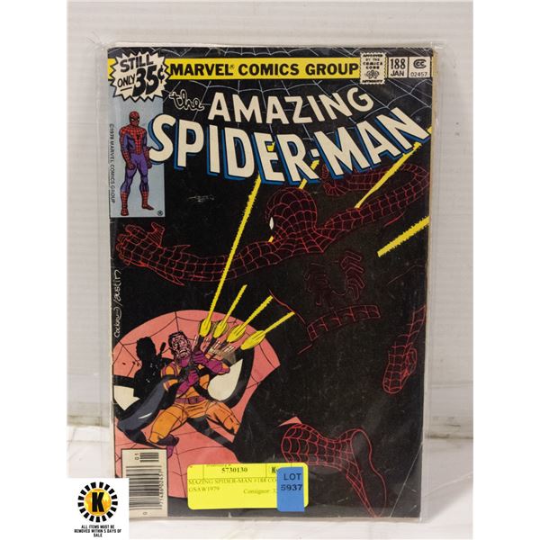 AMAZING SPIDER-MAN #188 COMIC JIGSAW1979