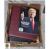 Image 1 : 3 BINDERS "TRUMP INSTITUTE" & TRUMP TIME MAGAZIN